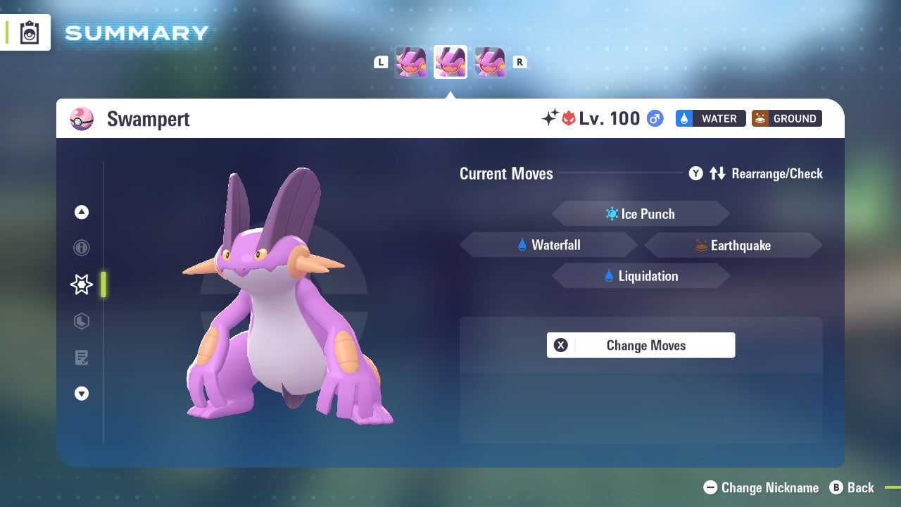 Pokemon Legends ZA Alpha Shiny Swampert 6IV-EV Trained - Pokemon4Ever