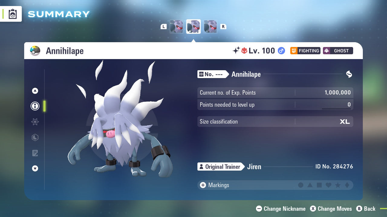 Pokemon Legends ZA Alpha Shiny Annihilape 6IV-EV Trained - Pokemon4Ever