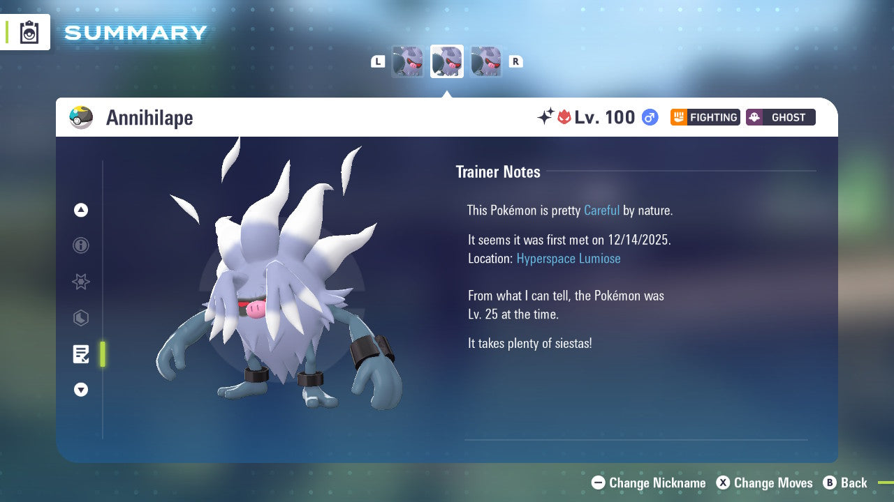 Pokemon Legends ZA Alpha Shiny Annihilape 6IV-EV Trained - Pokemon4Ever