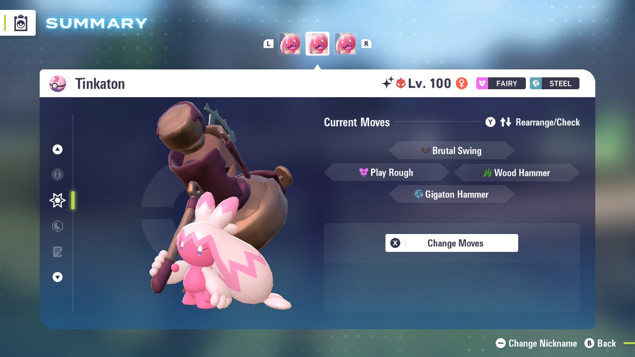 Pokemon Legends ZA Alpha Shiny Tinkaton 6IV-EV Trained - Pokemon4Ever