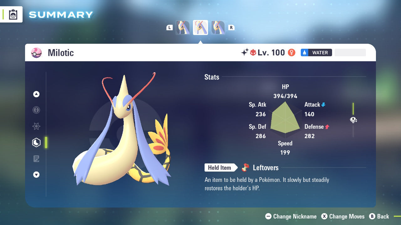 Pokemon Legends ZA Alpha Shiny Milotic 6IV-EV Trained - Pokemon4Ever