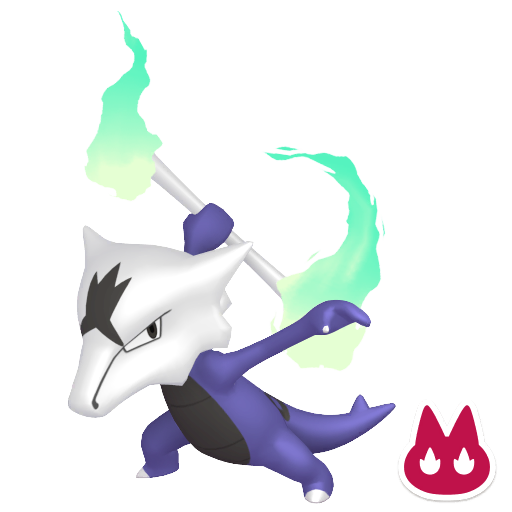 Shiny Alpha Alolan Marowak 6IV