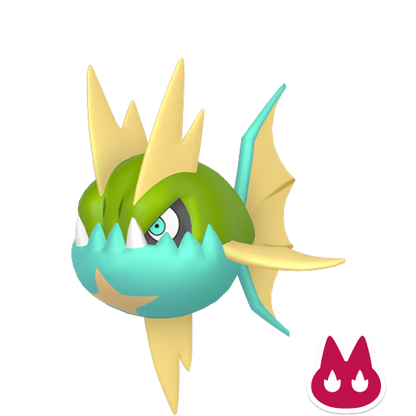 Pokemon Legends ZA Alpha Shiny Carvanha 6IV-EV Trained - Pokemon4Ever