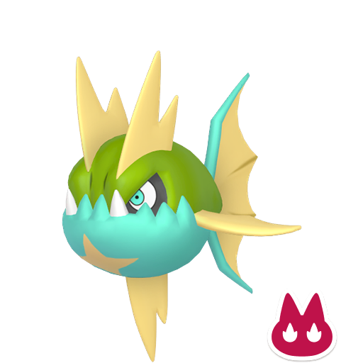 Pokemon Legends ZA Alpha Shiny Carvanha 6IV-EV Trained - Pokemon4Ever