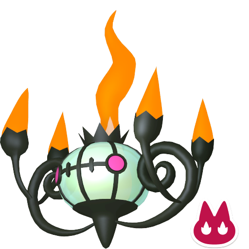 Pokemon Legends ZA Alpha Shiny Chandelure 6IV-EV Trained - Pokemon4Ever