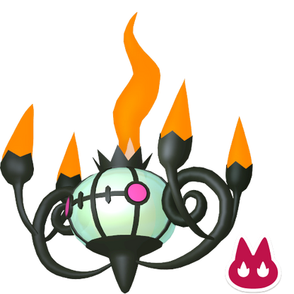 Pokemon Legends ZA Alpha Shiny Chandelure 6IV-EV Trained - Pokemon4Ever