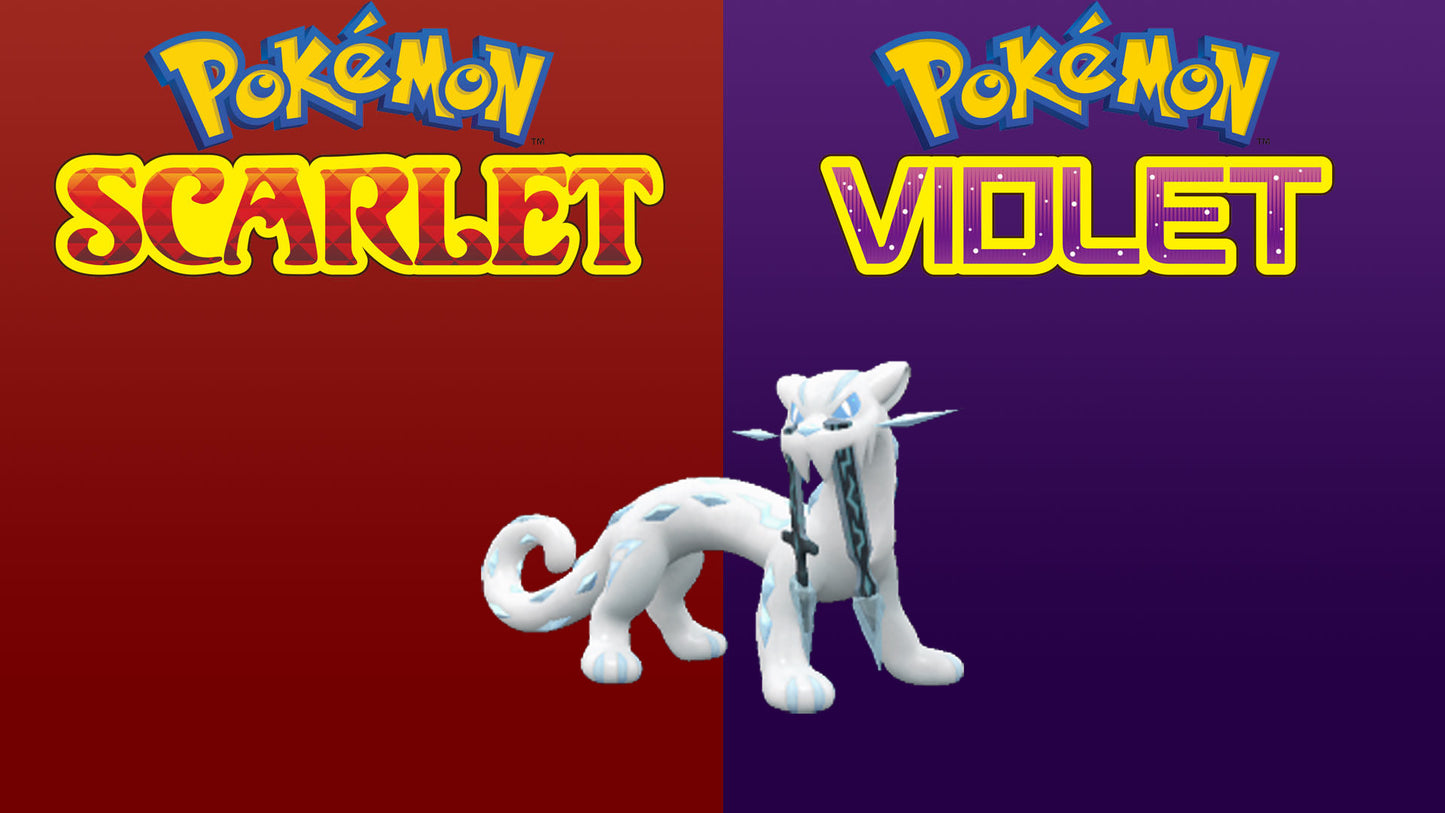 Pokemon Scarlet and Violet Chien-Pao 6IV-EV Trained - Pokemon4Ever