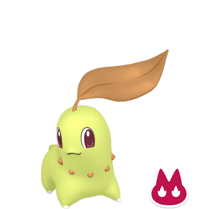 Pokemon Legends ZA Alpha Shiny Chikorita 6IV-EV Trained - Pokemon4Ever