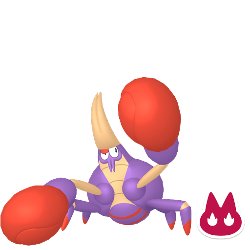 Pokemon Legends ZA Alpha Shiny Crabrawler 6IV-EV Trained