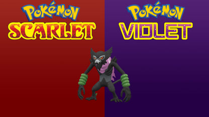 Pokemon Scarlet and Violet Dada Zarude
