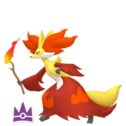 Pokemon Scarlet and Violet Delphox The Unrivaled 6IV-EV Trained - Pokemon4Ever