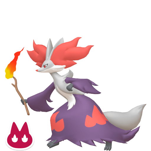 Pokemon Legends ZA Alpha Shiny Delphox 6IV-EV Trained - Pokemon4Ever
