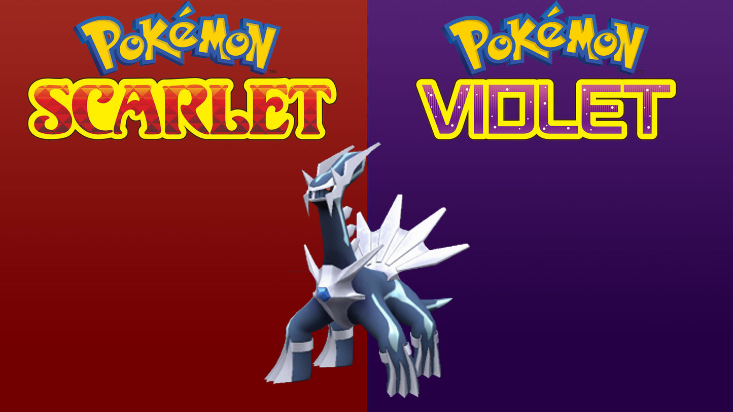 Pokemon Scarlet and Violet Dialga 6IV-EV Trained - Pokemon4Ever