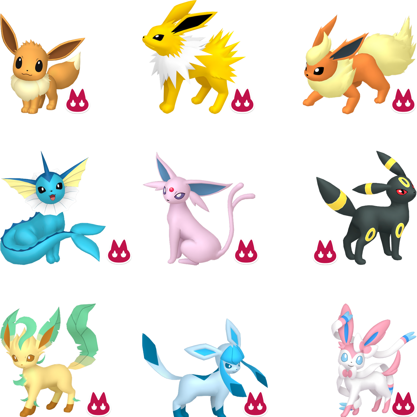 Pokemon Legends ZA Eeveelution Bundle 6IV-EV Trained - Pokemon4Ever