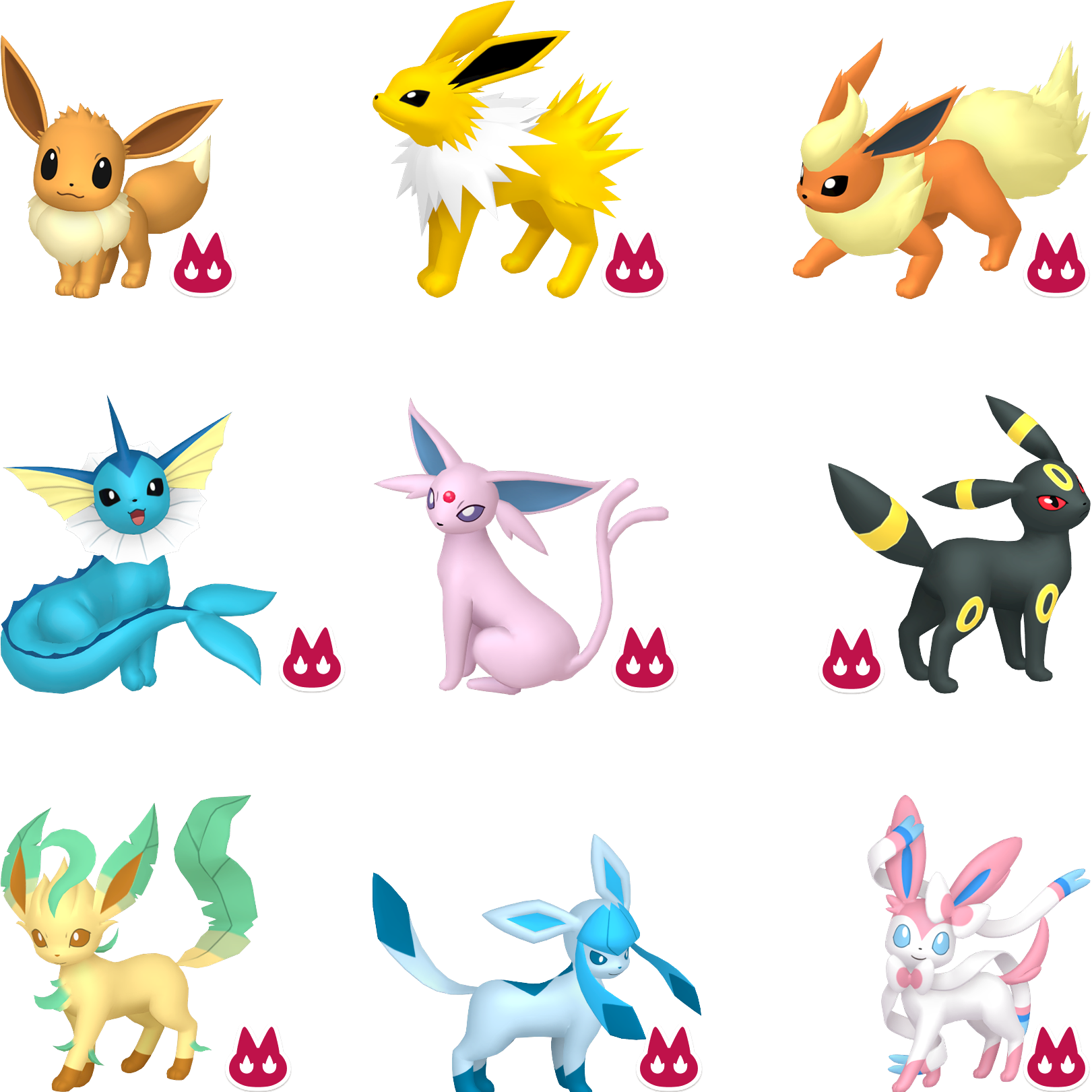 Pokemon Legends ZA Eeveelution Bundle 6IV-EV Trained - Pokemon4Ever