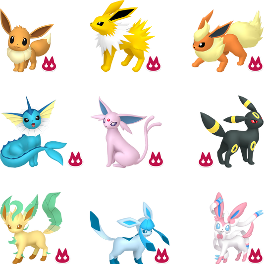 Pokemon Legends ZA Eeveelution Bundle 6IV-EV Trained