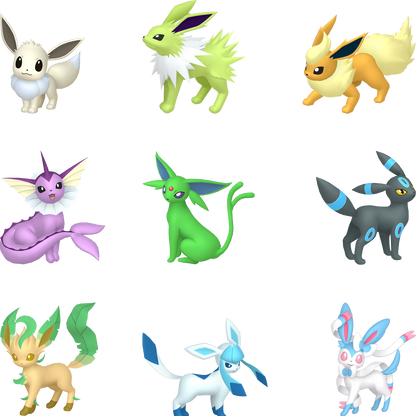 Pokemon Legends ZA Eeveelution Bundle 6IV-EV Trained - Pokemon4Ever