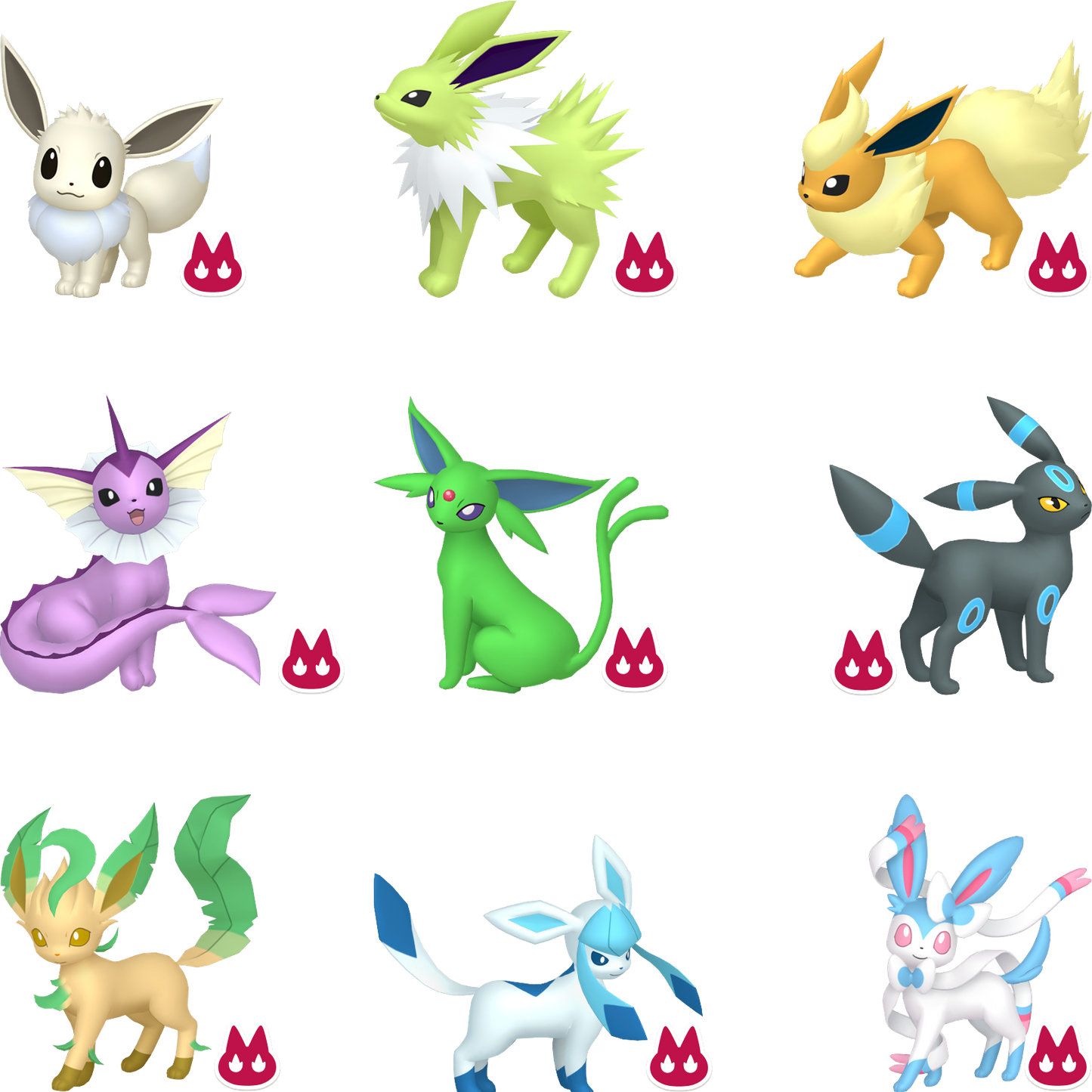 Pokemon Legends ZA Eeveelution Bundle 6IV-EV Trained - Pokemon4Ever