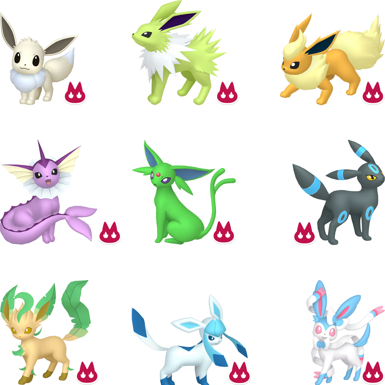 Pokemon Legends ZA Eeveelution Bundle 6IV-EV Trained - Pokemon4Ever
