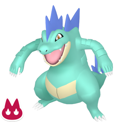 Pokemon Legends ZA Alpha Shiny Feraligatr 6IV-EV Trained - Pokemon4Ever