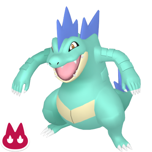 Pokemon Legends ZA Alpha Shiny Feraligatr 6IV-EV Trained - Pokemon4Ever