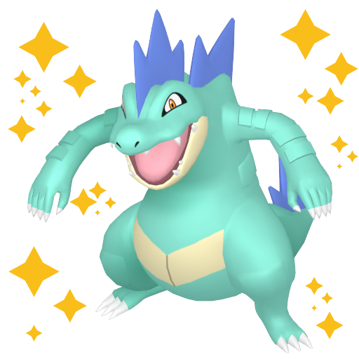 Pokemon Legends ZA Shiny Feraligatr 6IV-EV Trained