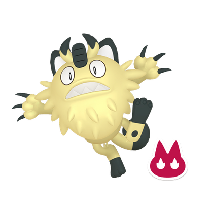 Pokemon Legends ZA Alpha Shiny Galarian Meowth 6IV-EV Trained - Pokemon4Ever