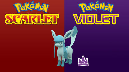 Pokemon Scarlet and Violet Glaceon The Unrivaled 6IV-EV Trained - Pokemon4Ever