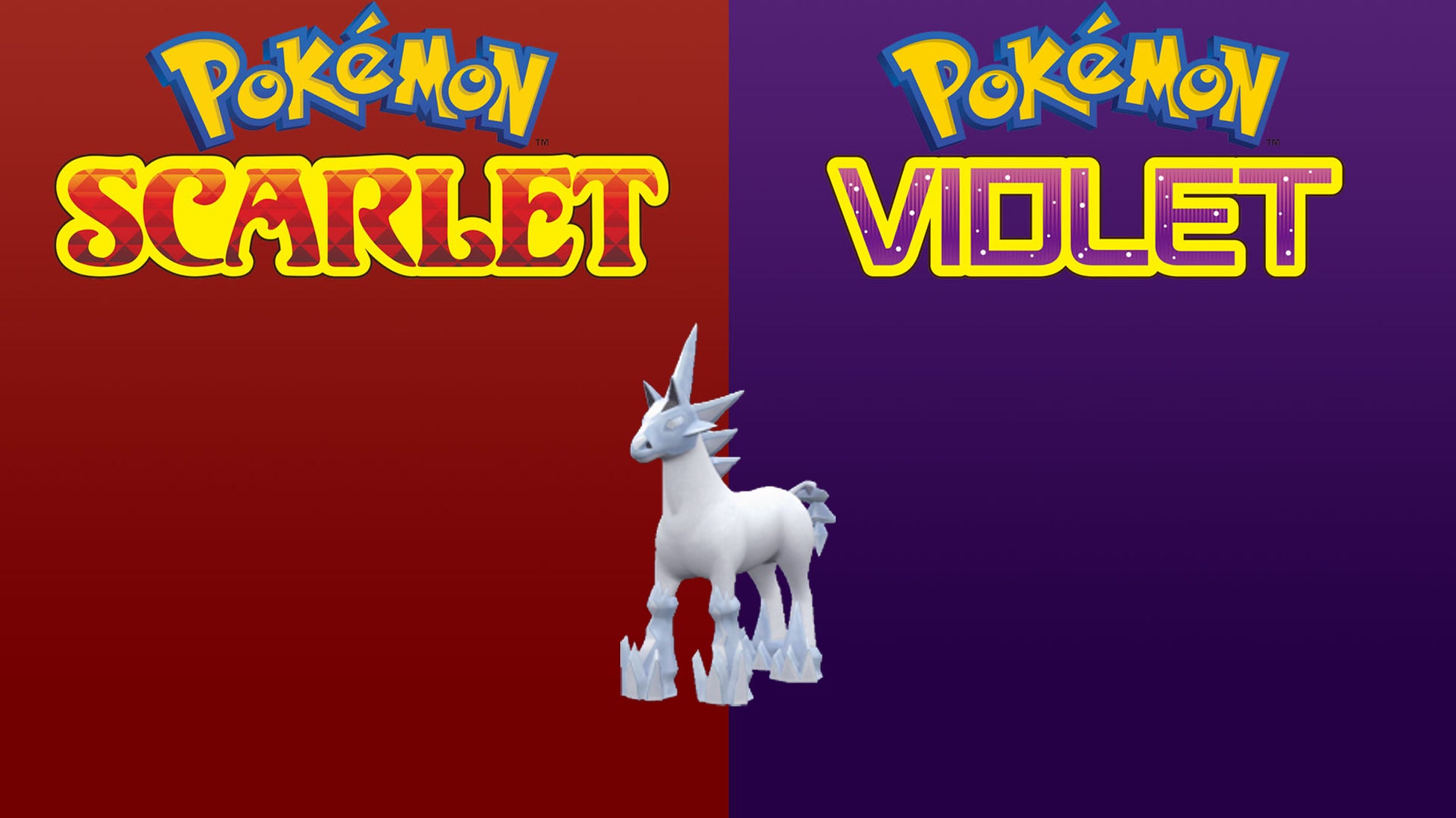 Pokemon Scarlet and Violet Glastrier