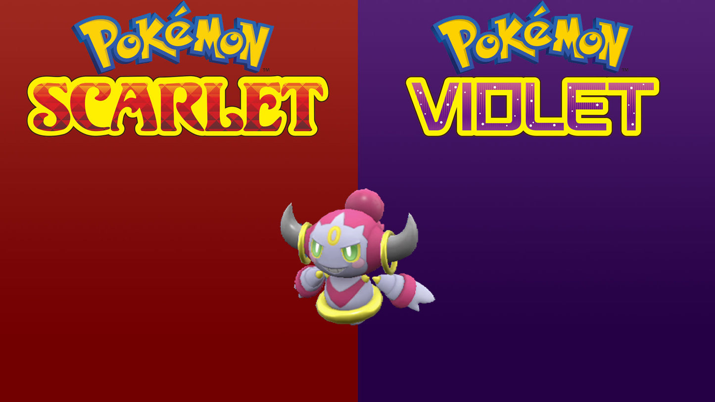 Pokemon Scarlet and Violet Hoopa 6IV-EV Trained - Pokemon4Ever