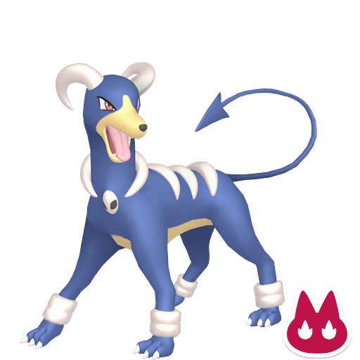 Pokemon Legends ZA Alpha Shiny Houndoom 6IV-EV Trained - Pokemon4Ever