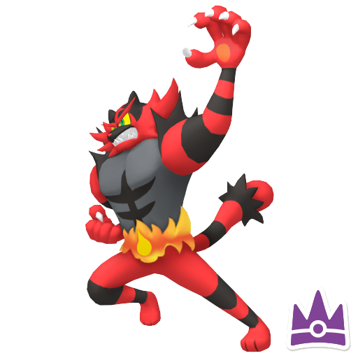 Pokemon Scarlet and Violet Incineroar The Unrivaled 6IV-EV Trained