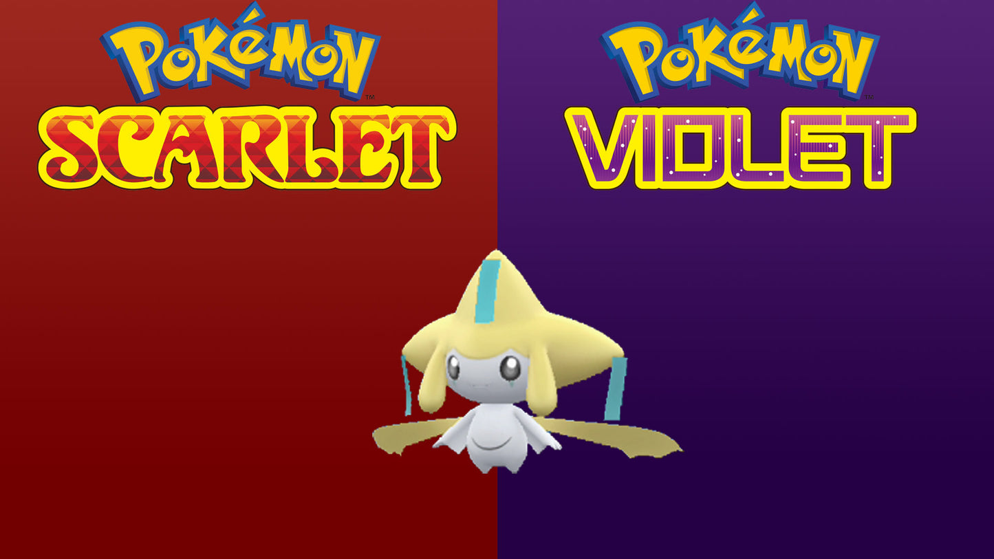 Pokemon Scarlet and Violet Jirachi 6IV-EV Trained - Pokemon4Ever