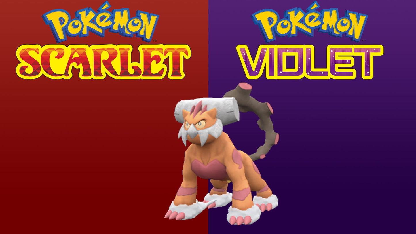 Pokemon Scarlet and Violet Landorus-Therian 6IV-EV Trained - Pokemon4Ever