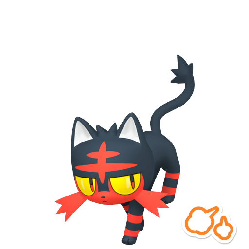 Pokemon Scarlet and Violet Litten Pumped-Up Mark 6IV-EV Trained - Pokemon4Ever