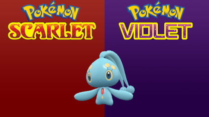 Pokemon Scarlet and Violet Manaphy 6IV-EV Trained - Pokemon4Ever