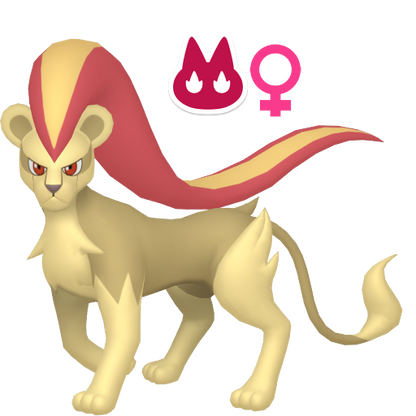 Pokemon Legends ZA Alpha Shiny Pyroar-F 6IV-EV Trained - Pokemon4Ever