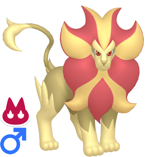 Pokemon Legends ZA Alpha Shiny Pyroar-M 6IV-EV Trained - Pokemon4Ever