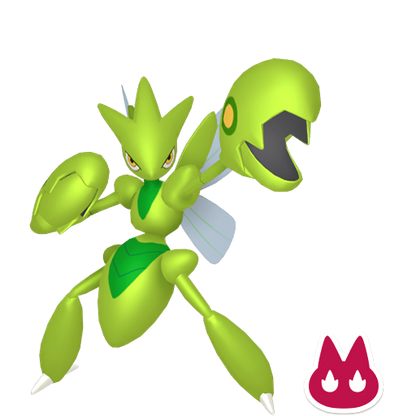 Pokemon Legends ZA Alpha Shiny Scizor 6IV-EV Trained - Pokemon4Ever