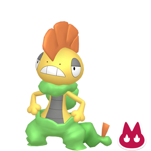 Pokemon Legends ZA Alpha Shiny Scrafty 6IV-EV Trained - Pokemon4Ever