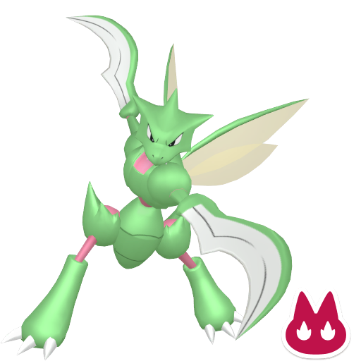 Pokemon Legends ZA Alpha Shiny Scyther 6IV-EV Trained - Pokemon4Ever