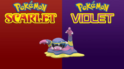 Pokemon Scarlet and Violet Shiny Alolan Muk