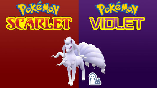 Pokemon Scarlet and Violet Marked Shiny Alolan Ninetales 6IV-EV Trained - Pokemon4Ever