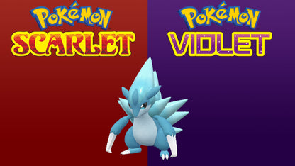 Pokemon Scarlet and Violet Shiny Alolan Sandslash 6IV-EV Trained - Pokemon4Ever