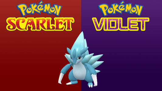 Pokemon Scarlet and Violet Shiny Alolan Sandslash 6IV-EV Trained