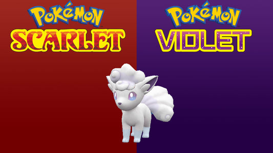 Pokemon Scarlet and Violet Shiny Alolan Vulpix 6IV-EV Trained - Pokemon4Ever