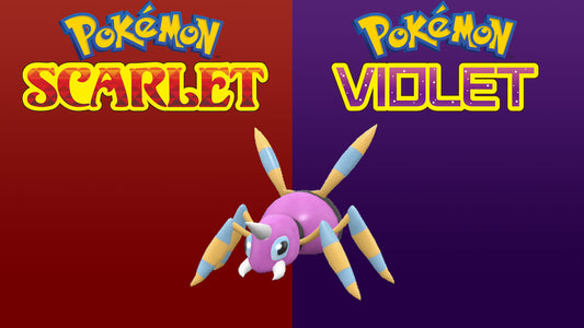 Pokemon Scarlet and Violet Shiny Ariados 6IV-EV Trained