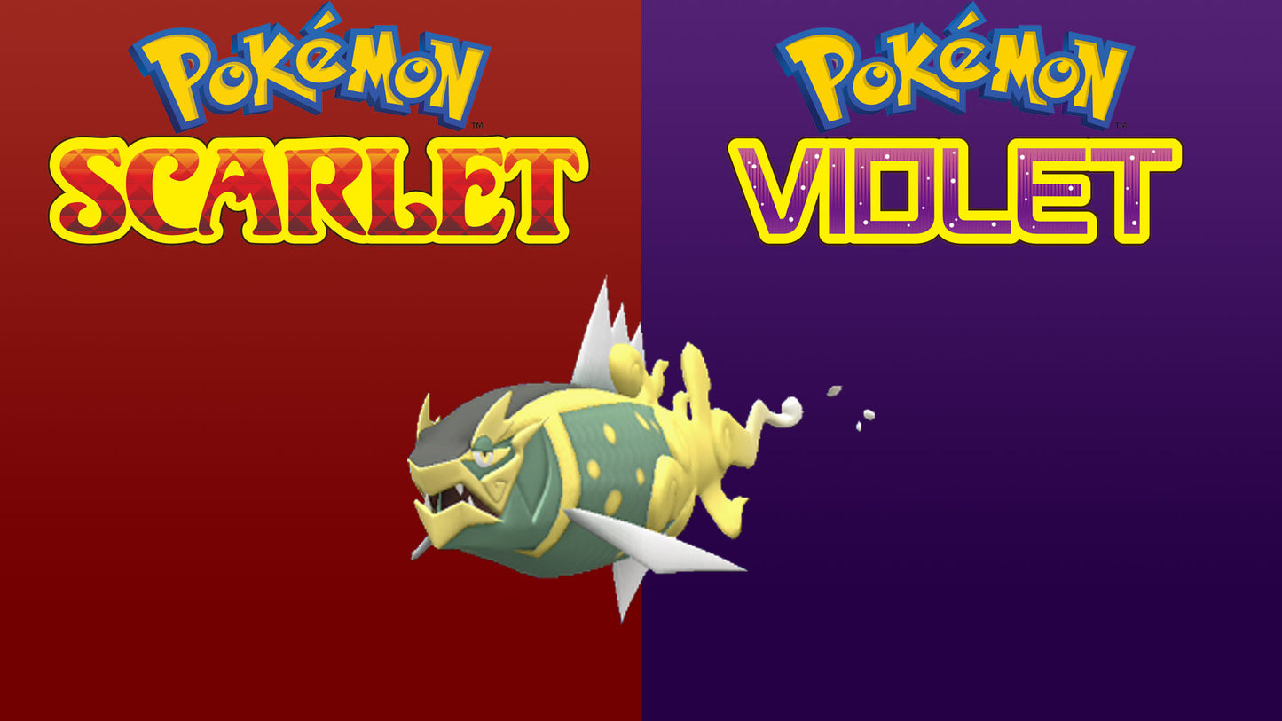 Pokemon Scarlet and Violet Shiny Basculegion-F 6IV-EV Trained - Pokemon4Ever