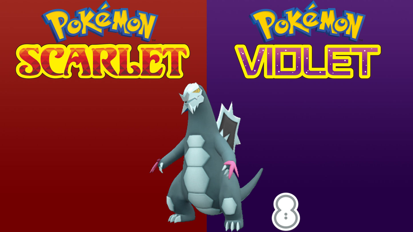Pokemon Scarlet and Violet Marked Shiny Baxcalibur 6IV-EV Trained - Pokemon4Ever