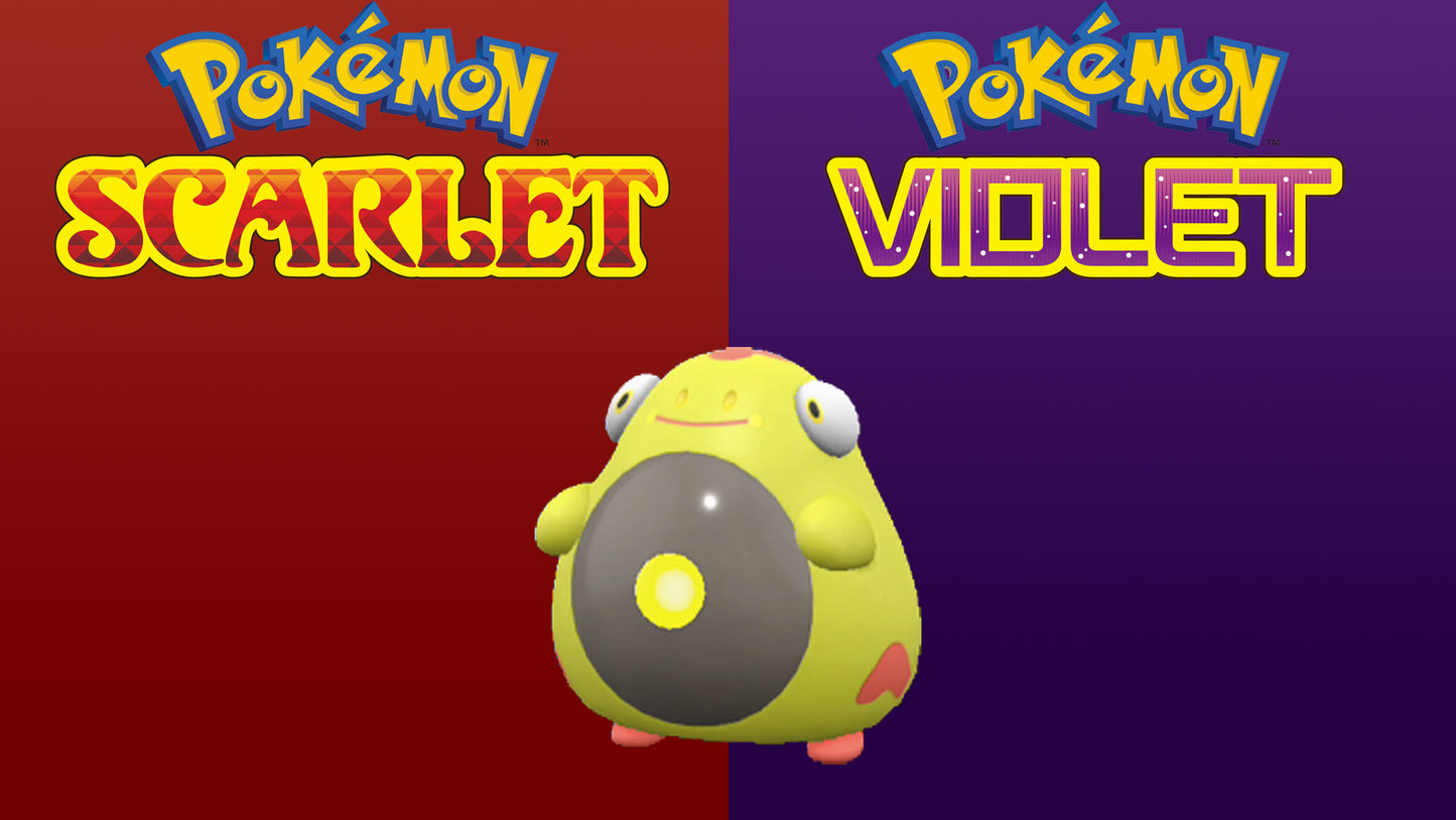 Pokemon Scarlet and Violet Shiny Bellibolt 6IV-EV Trained - Pokemon4Ever